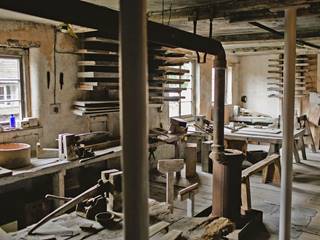 Broseley Pipeworks Interior machinery 