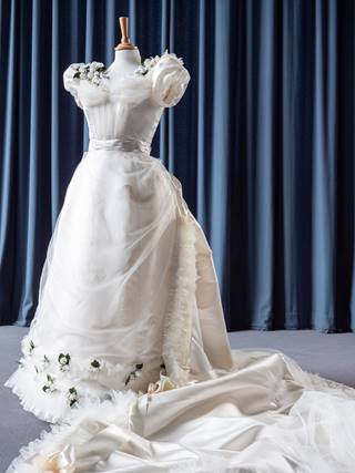 Finished Costume Project Lanhydrock Wedding Dress February 2023 (10 of 17).JPG