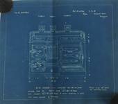 Range, blueprint, Coalbrookdale Company, 1904. For the client Rowland Bros, builders, Horsham. [2022.16/H37] 