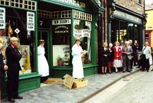 Official opening of the Grocer's Shop. 2000