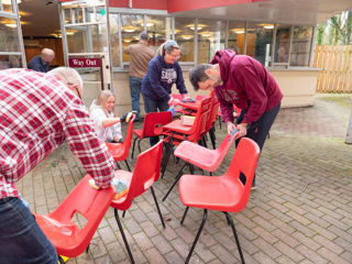 Fujitsu Corporate Volunteering Blists Hill Victorian Town Education Pavilion January 2023 (3 Of 7)