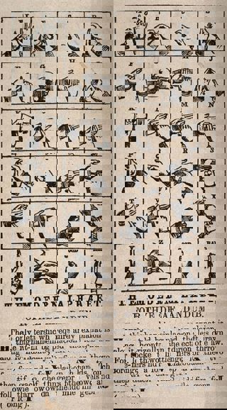 The Modern Alphabet For The Deaf And Dumb’, Wood Engraving, Date Unknown. (Image Courtesy Of The Wellcome Collection’