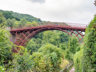 Distance Shot Of Iron Bridge 02 2023