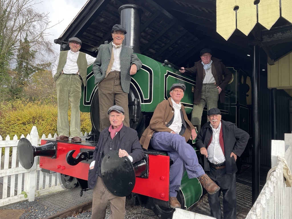 Volunteers At Blists Hill Victorian Town With Renovated Kinlet