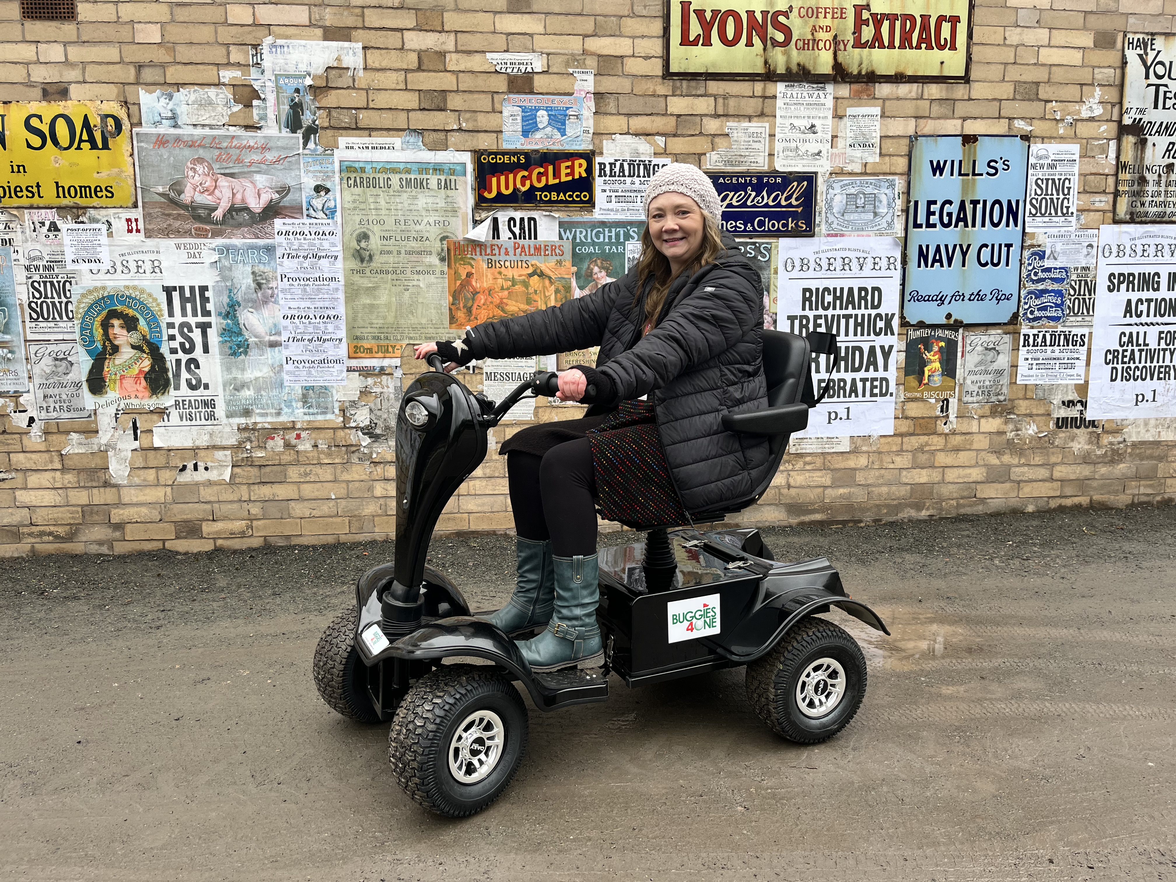 Gayle Kelly, Head Of Development, Testing Accessible Vehicles At Blists Hill Victorian Town (5) 02 2025